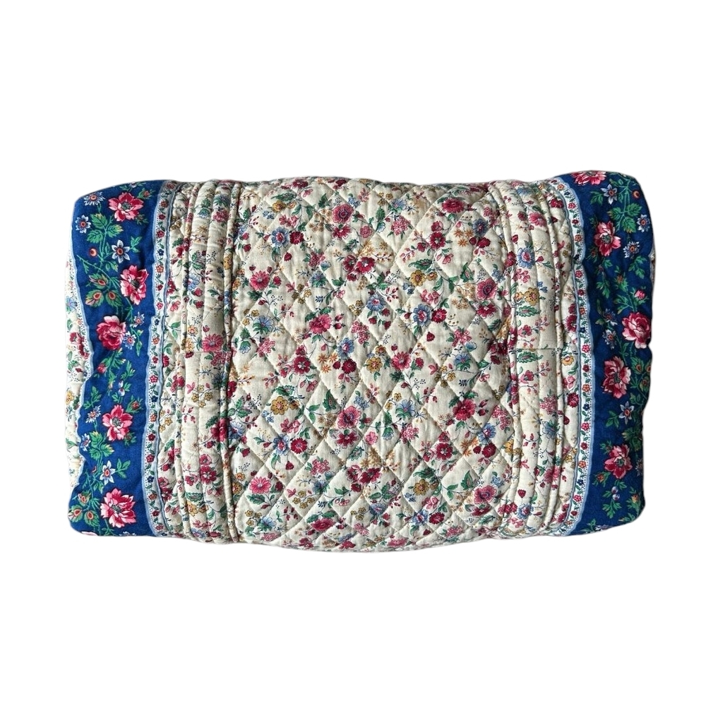 First Year Vera Bradley Ivory Floral Blue - Picture 4 of 6